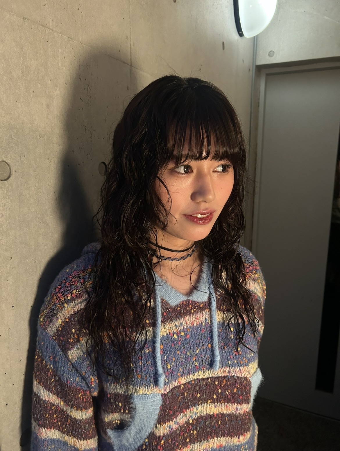 long perm 🌀【表参道/透明感カラー】